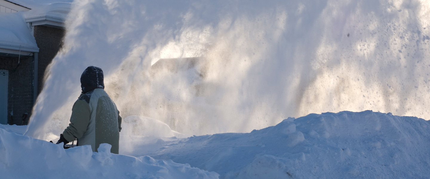 Tempêtes de neige et hivernales