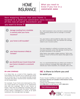 Landslides and Insurance