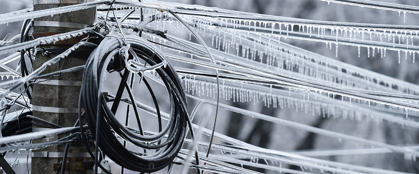 Ice storm and freezing rain