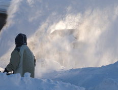 Snowstorms and winter storms